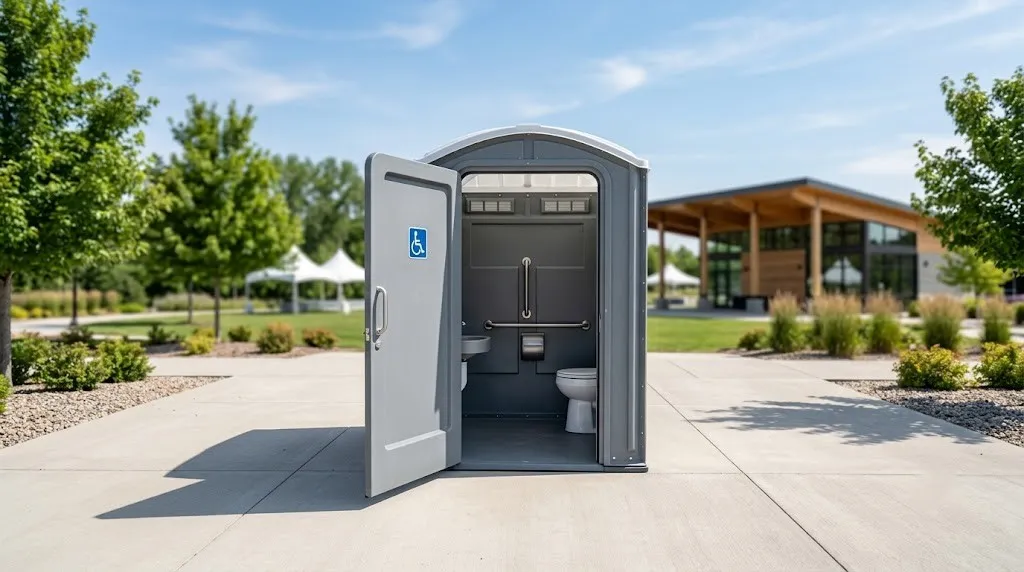 ADA Accessible Porta Potty in Cypress, TX