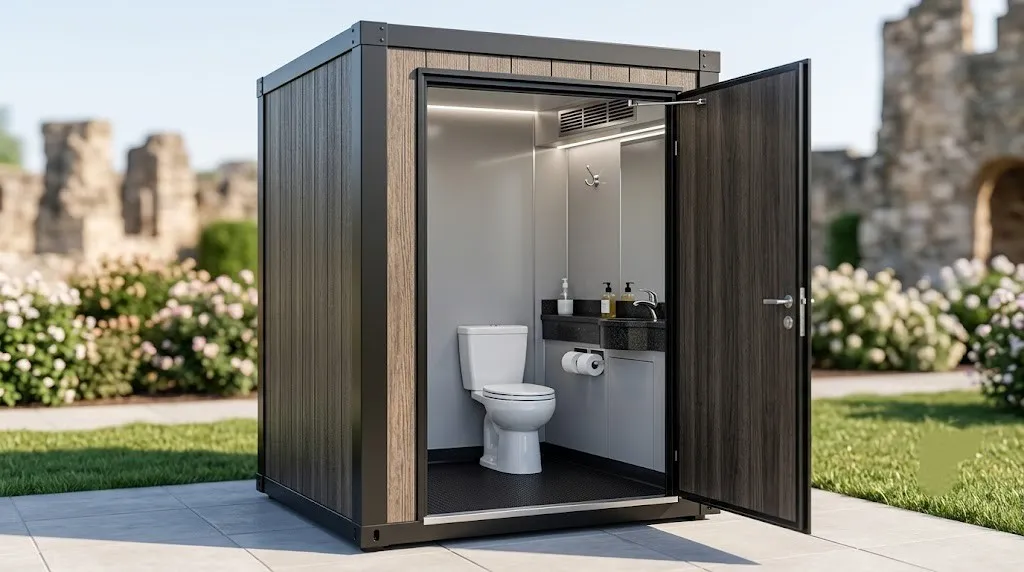 Deluxe Flushable Porta Potty in Cypress, TX